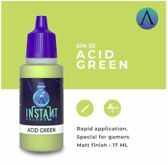 Scale 75 – Instant Colors Acid Green 17ml (SIN-25) - Good Games