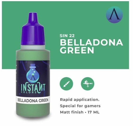Scale 75 – Instant Colors Belladonna Green 17ml (SIN-22) - Good Games