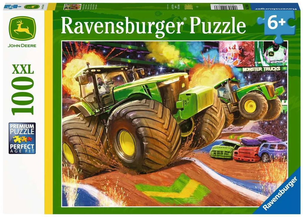 Ravensburger - John Deere Big Wheels 100 Piece Jigsaw - Good Games