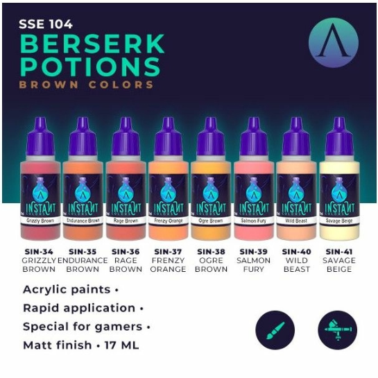 Scale 75 - Instant Colors Berserk Potions Set