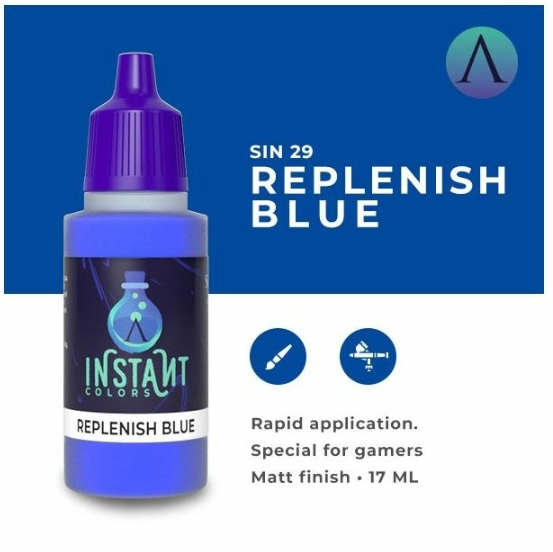 Scale 75 – Instant Colors Replenish Blue 17ml (SIN-29) - Good Games