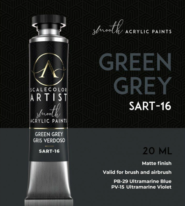 Scale 75 - Scalecolor Artist Green Grey 20ml - Good Games