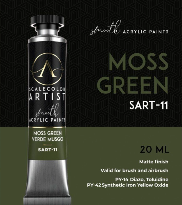 Scale 75 - Scalecolor Artist Moss Green 20ml - Good Games