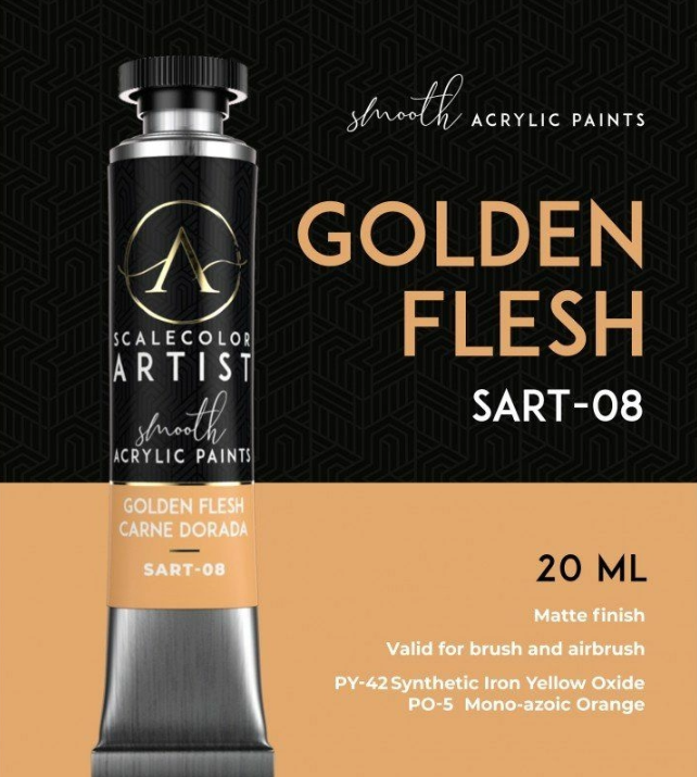 Scale 75 - Scalecolor Artist Golden Flesh 20ml - Good Games