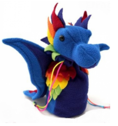 Dragon Bagons - Rainbow Dice Bag - Good Games