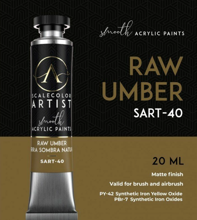 Scale 75 - Scalecolor Artist Raw Umber 20ml - Good Games