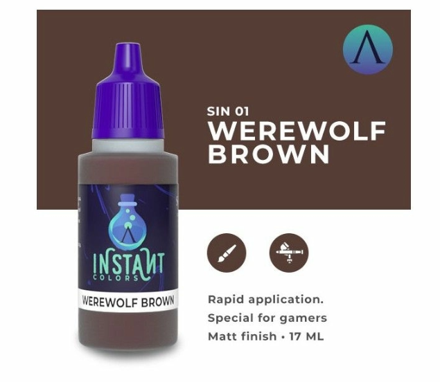 Scale 75 – Instant Colors Werewolf Brown 17ml (SIN-01) - Good Games