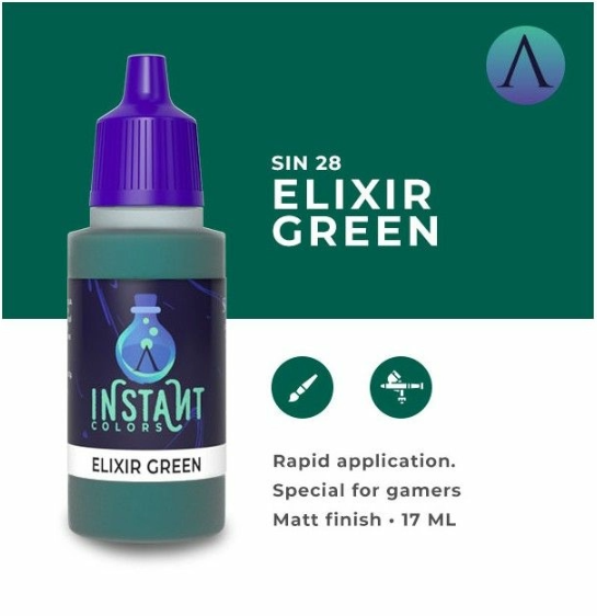 Scale 75 – Instant Colors Elixir Green 17ml (SIN-28) - Good Games