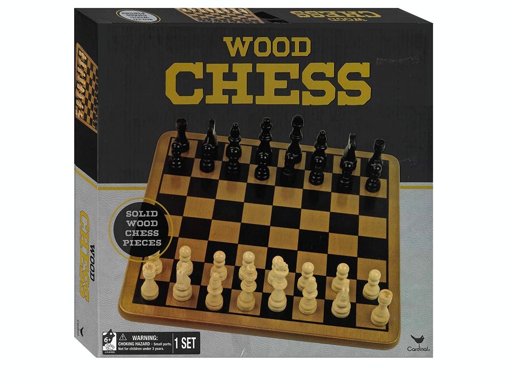 Chess Set Wood 29cm - Good Games