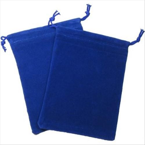 Chessex - Velour Cloth Bag Small Size - Royal Blue (CHX02376) - Good Games