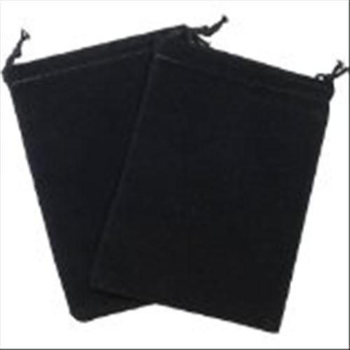 Chessex - Velour Cloth Bag Small Size - Black (CHX02378) - Good Games