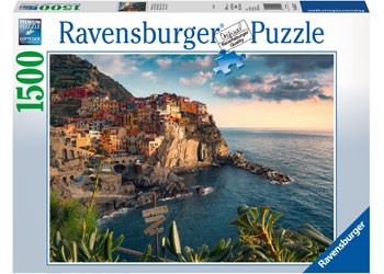 Ravensburger - Cinque Terre Viewpoint - 1500 Piece Jigsaw - Good Games