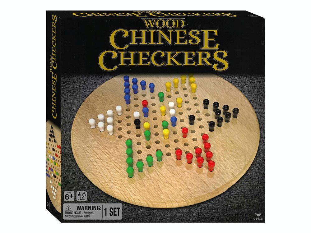 Chinese Checkers Wood (Cardinal)