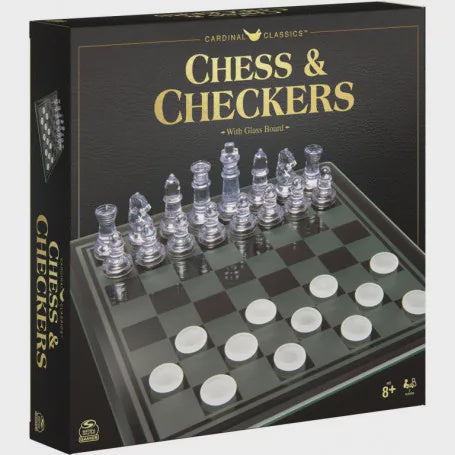 Chess & Checkers Glass - Good Games
