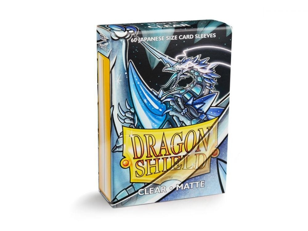 Dragon Shield - Sleeves - Japanese- Clear Matte (60) - Good Games
