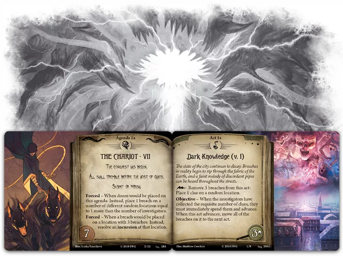 Arkham Horror - The Card Game - In The Clutches Of Chaos - Mythos Pack