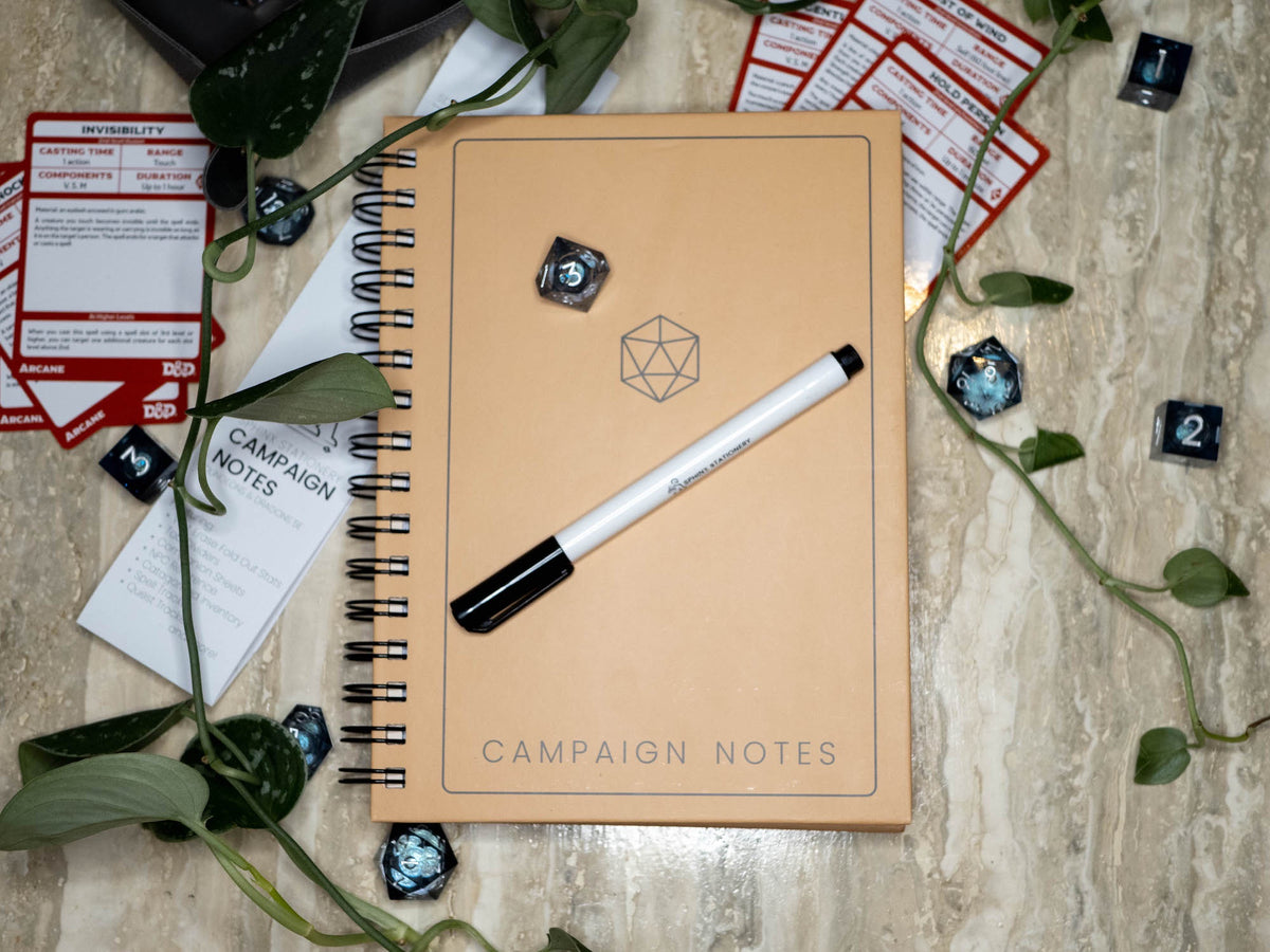 Campaign Notes Dungeons and Dragons 5E
