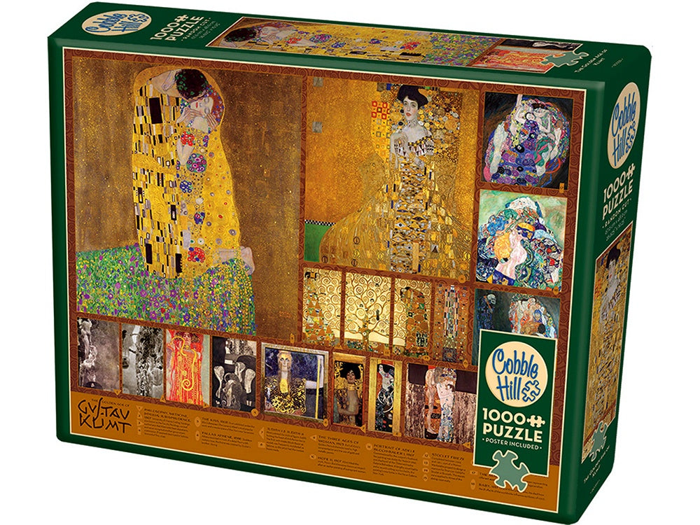 Cobble Hill Golden Age of Klimt 1000 Piece Jigsaw - Good Games