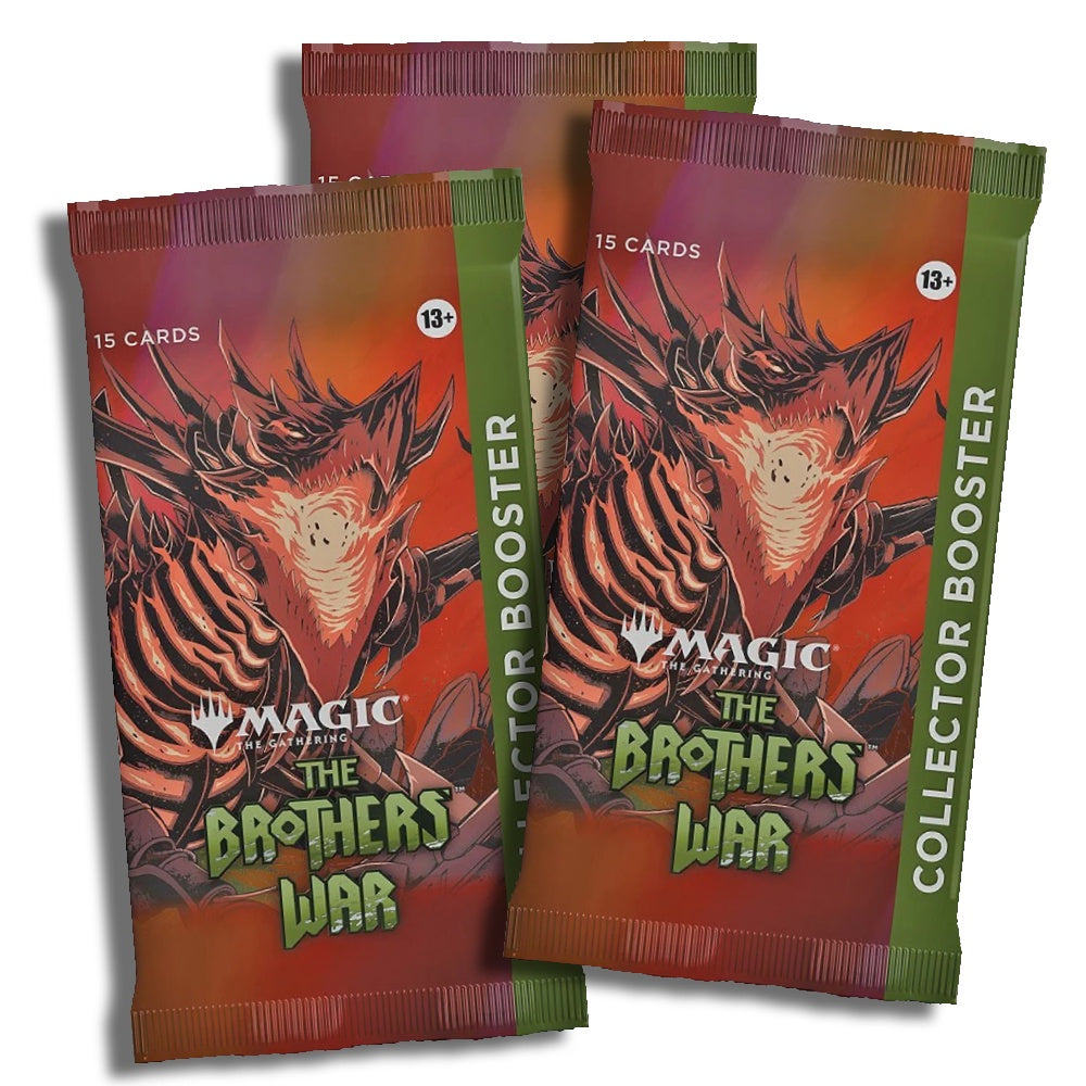 Magic: The Gathering - The Brothers War Collector Booster x3 Good Games Magic: The Gathering - The Brothers War Collector Booster x3 Good Games