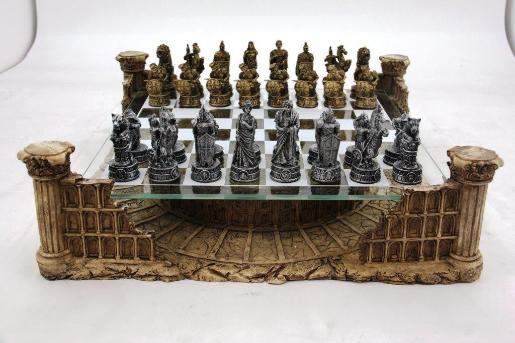 Dal Rossi - Roman Colosseum Chess Set
