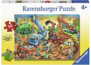 Ravensburger - Construction Crew 60 Piece Jigsaw - Good Games