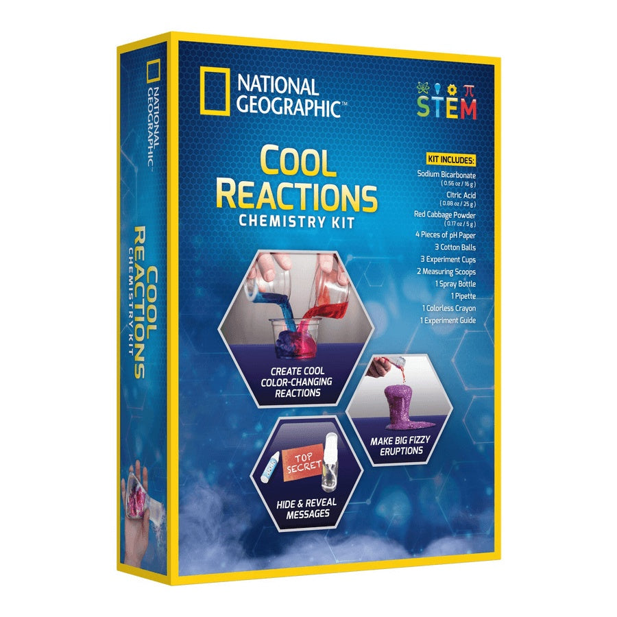 National Geographic - Cool Reactions Chemistry Kit - Good Games