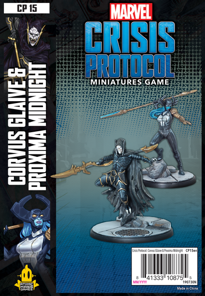 Marvel: Crisis Protocol - Corvus Glaive And Proxima Midnight Expansion