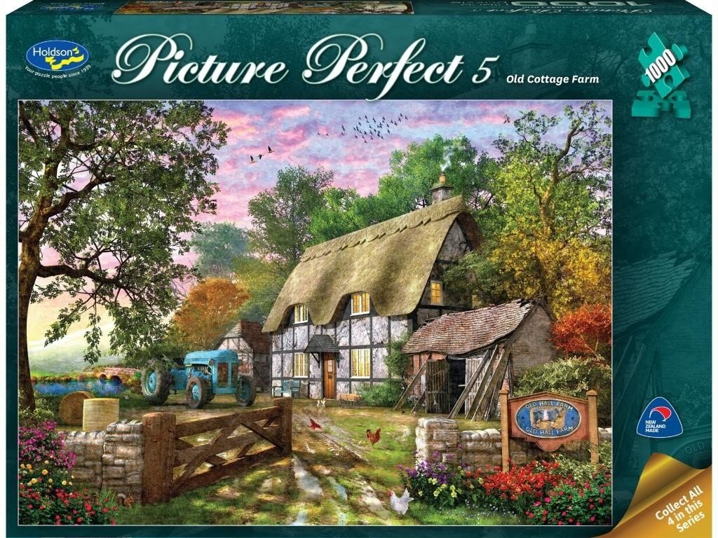 Holdson - Picture Perfect Cottage Farm 1000 Piece Jigsaw - Good Games