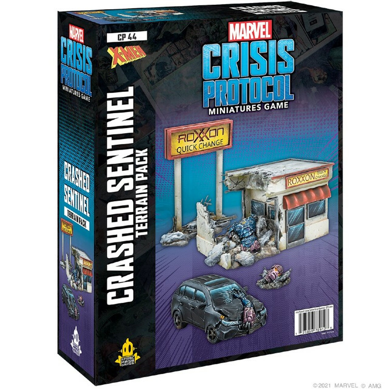 Marvel: Crisis Protocol - Crashed Sentinel Terrain Pack - Good Games