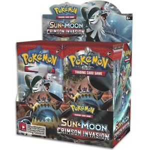 Pokemon TCG - Sun &amp; Moon - Crimson Invasion Booster Box