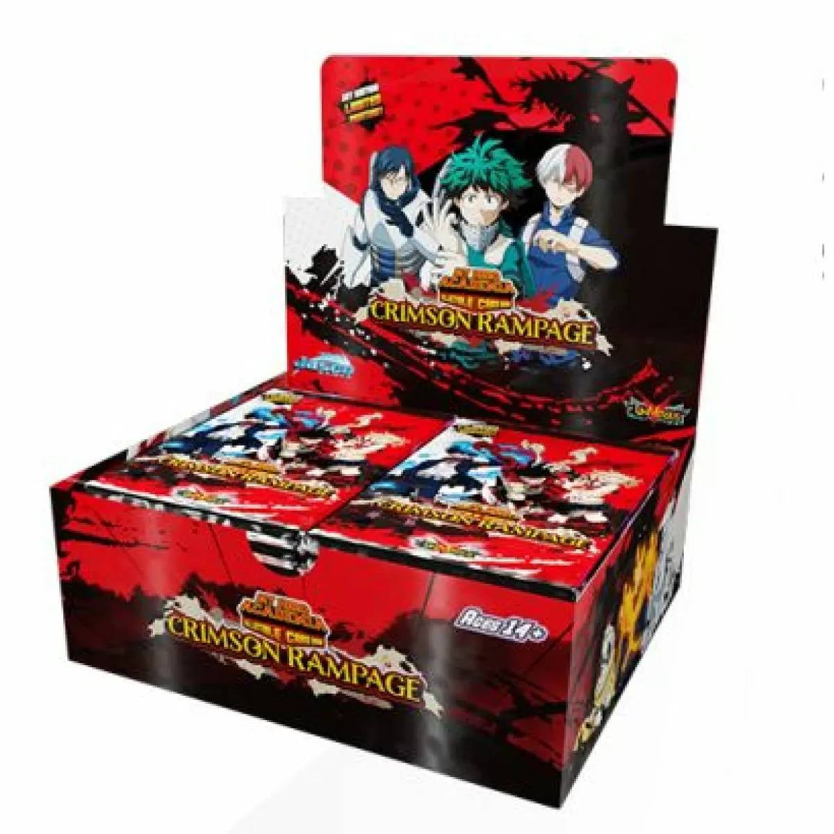 My Hero Academia CCG - Wave 2 Booster Box Wave 2 Crimson Rampage (First Printing) - Good Games