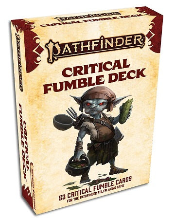 Pathfinder Second Edition - Critical Fumble Deck - Good Games