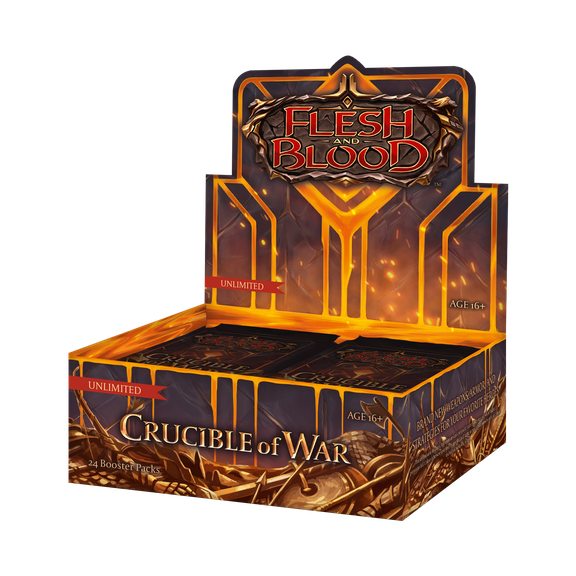 Flesh and Blood TCG - Crucible of War Unlimited Booster Box - Good Games