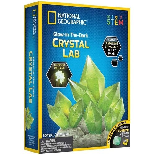 National Geographic - Glow In The Dark Crystal Lab - Good Games