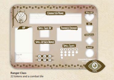Dungeons & Dragons Ranger Class Token Set - Good Games