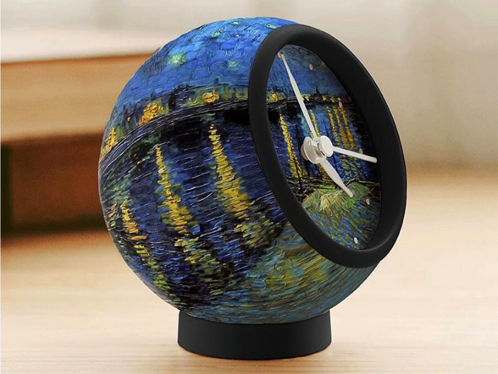 Puzzle Clock Starry Night