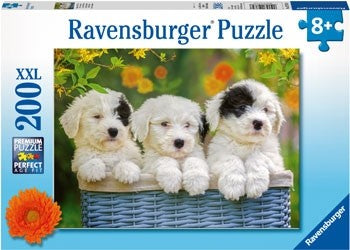 Ravensburger - Cuddly Puppies - 200 Piece Jigsaw
