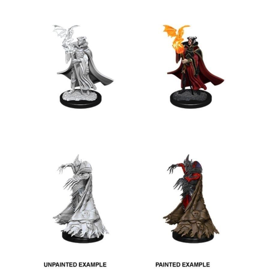 Pathfinder Deep Cuts Unpainted Miniatures Cultist &amp; Devil - Good Games