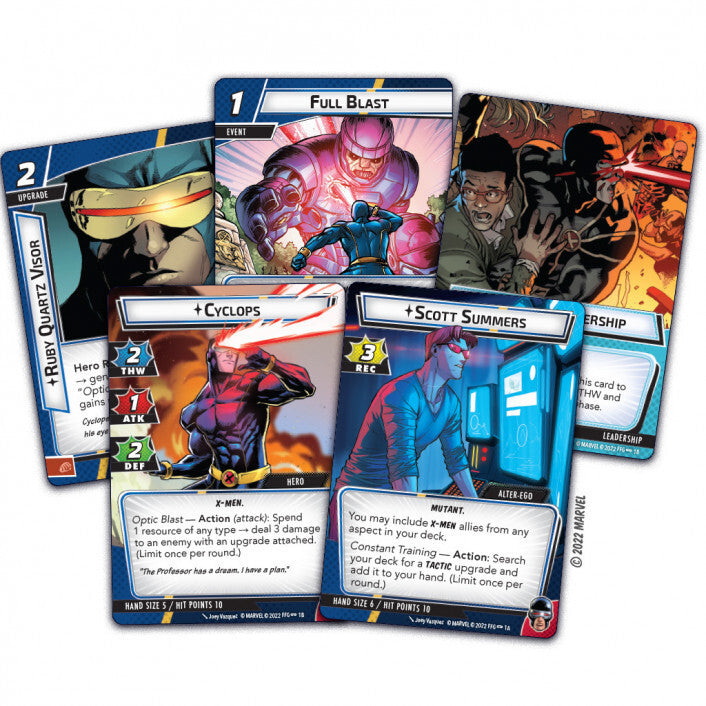 Marvel Champions - The Card Game - Cyclops Hero Pack - Good Games