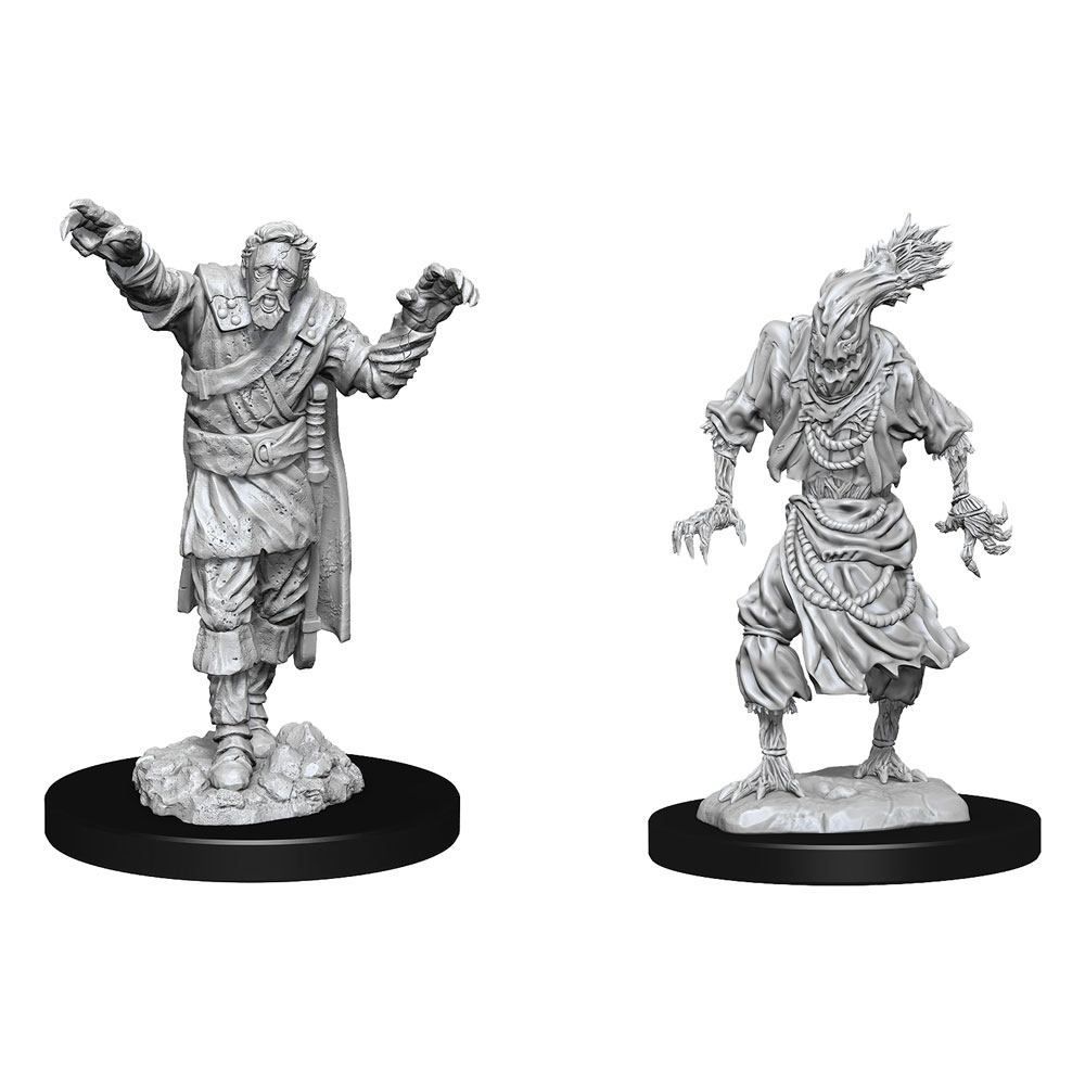 Dungeons & Dragons - Nolzurs Marvelous Unpainted Miniatures Scarecrow & Stone Cursed - Good Games