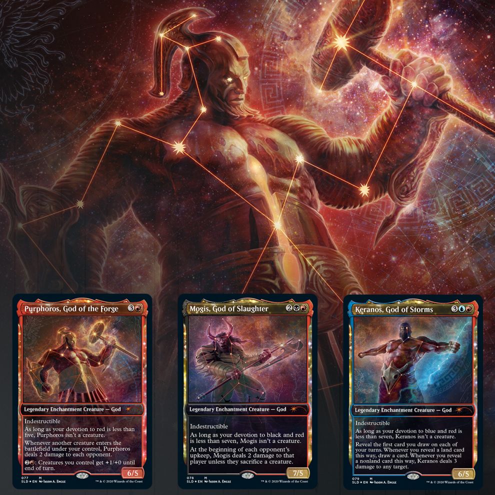 Magic: The Gathering - Secret Lair Drop 2020 - Theros Stargazing: Vol. IV (Purphoros)