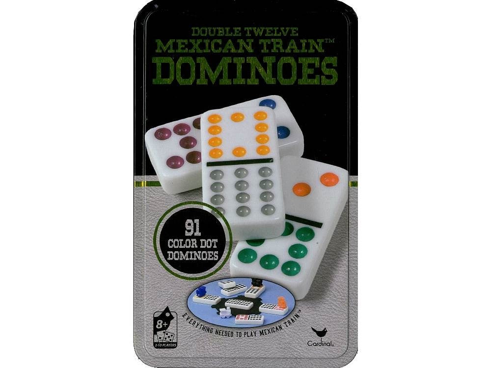 Double Twelve Mexican Train Dominoes