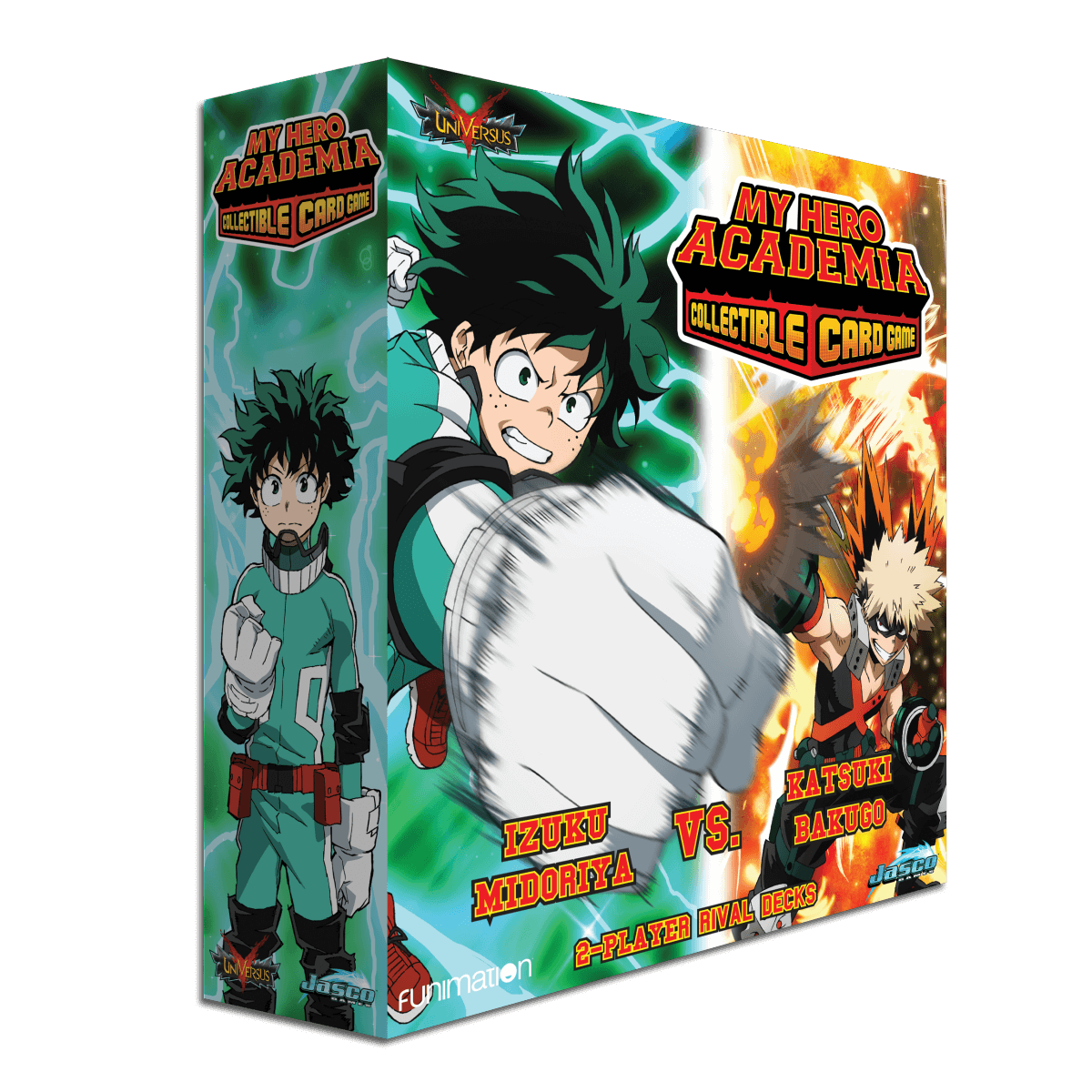 My Hero Academia CCG - Izuku Midoriya vs Katsuki Bakugo 2-Play Rival Decks (Unlimited Printing) - Good Games