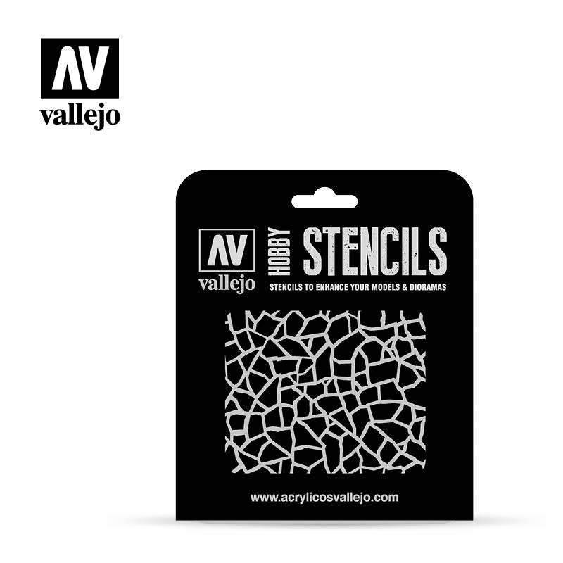 Vallejo Hobby Stencils - Giraffe Camo Wwii - Good Games
