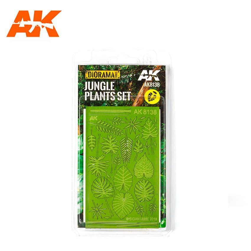 AK Interactive Vegetation - Jungle Plants Set - Good Games