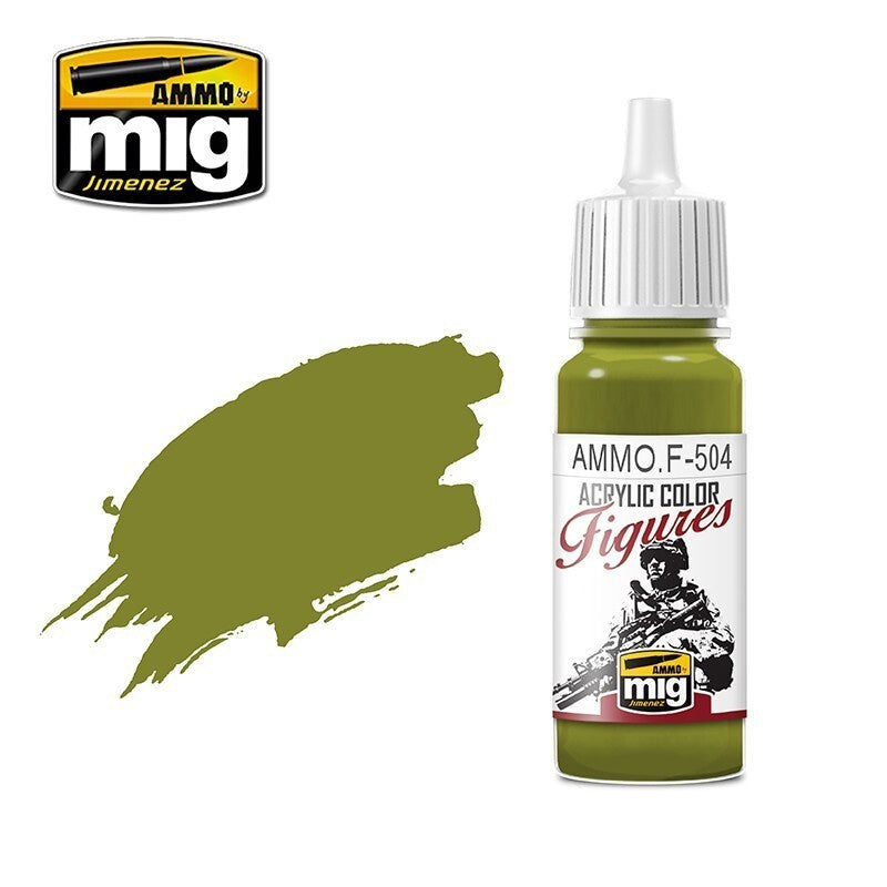 Ammo by MIG Figures Paints Yellow Green 17ml - Good Games