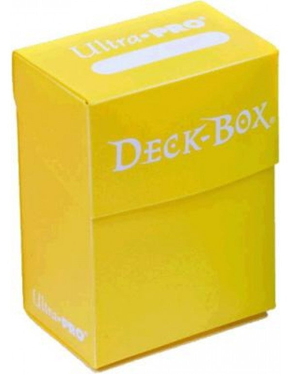 Ultra Pro - Deck Boxes Solid Yellow - Good Games