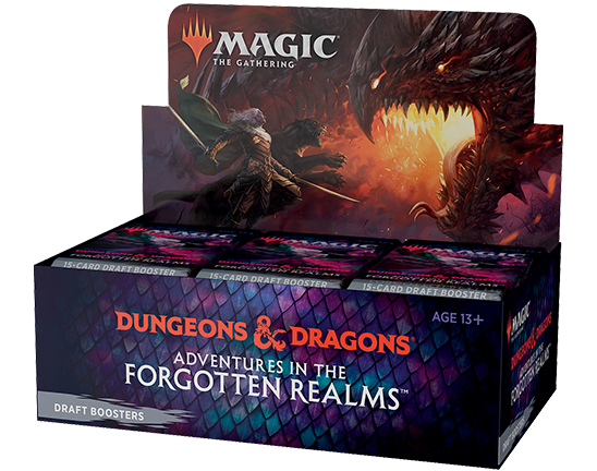 Magic: The Gathering - D&D: Adventures in the Forgotten Realms Draft Booster Box - Good Games