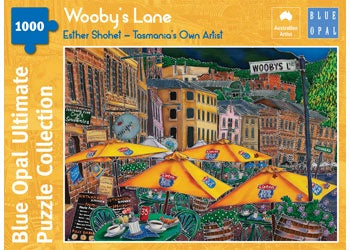 Blue Opal - Woobys Lane Esther Shohet 1000 Piece Jigsaw