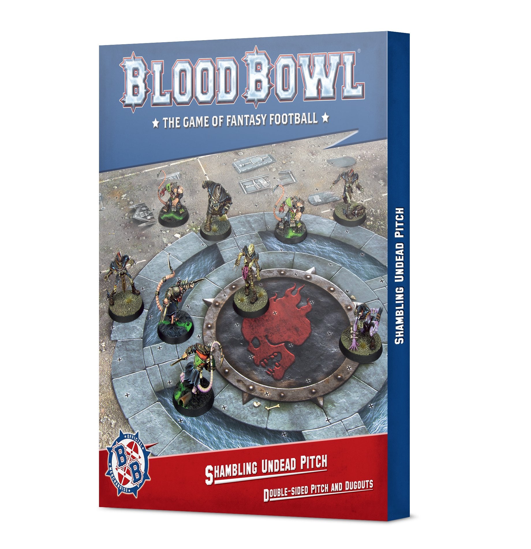 Blood Bowl - Shambling Undead Pitch & Dugouts (200-56) - Good Games